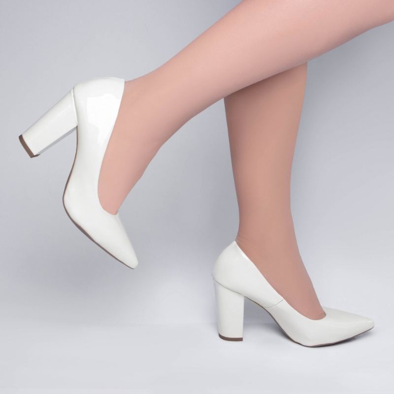 Salto Scarpin White