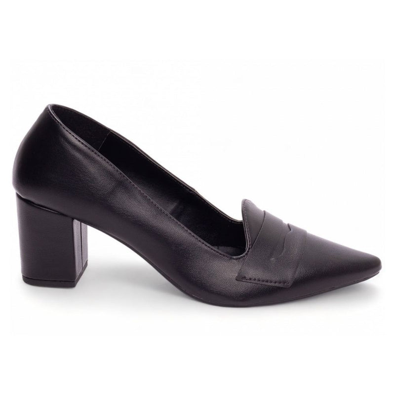 Scarpin Sleep Mocassim Preto