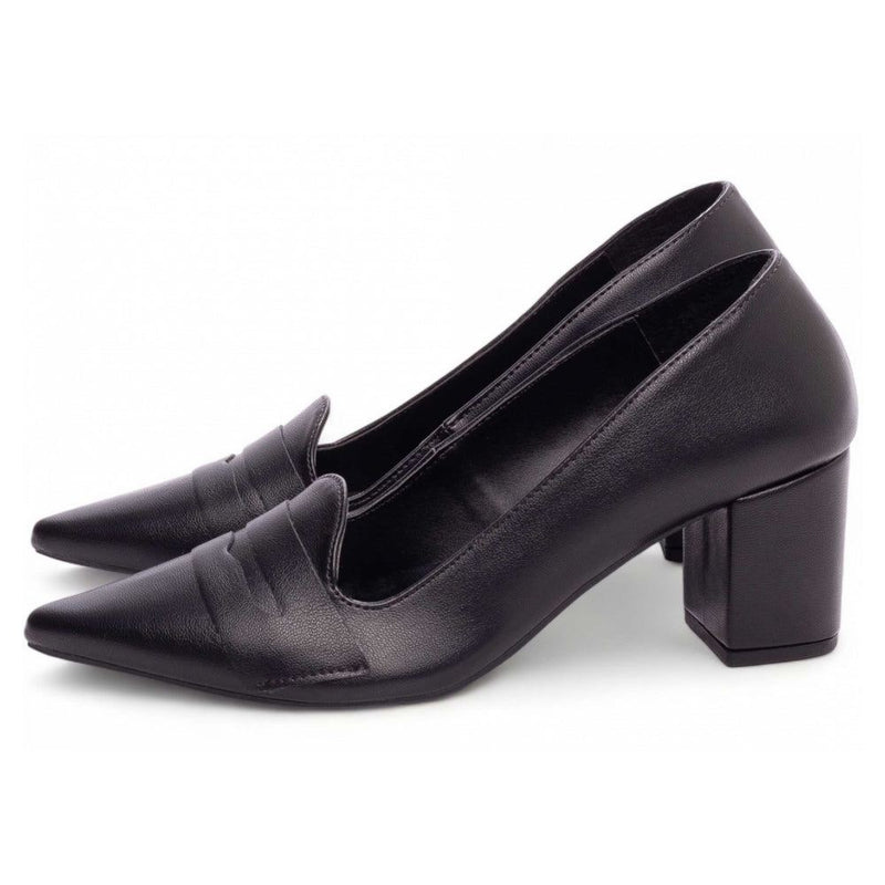 Scarpin Sleep Mocassim Preto