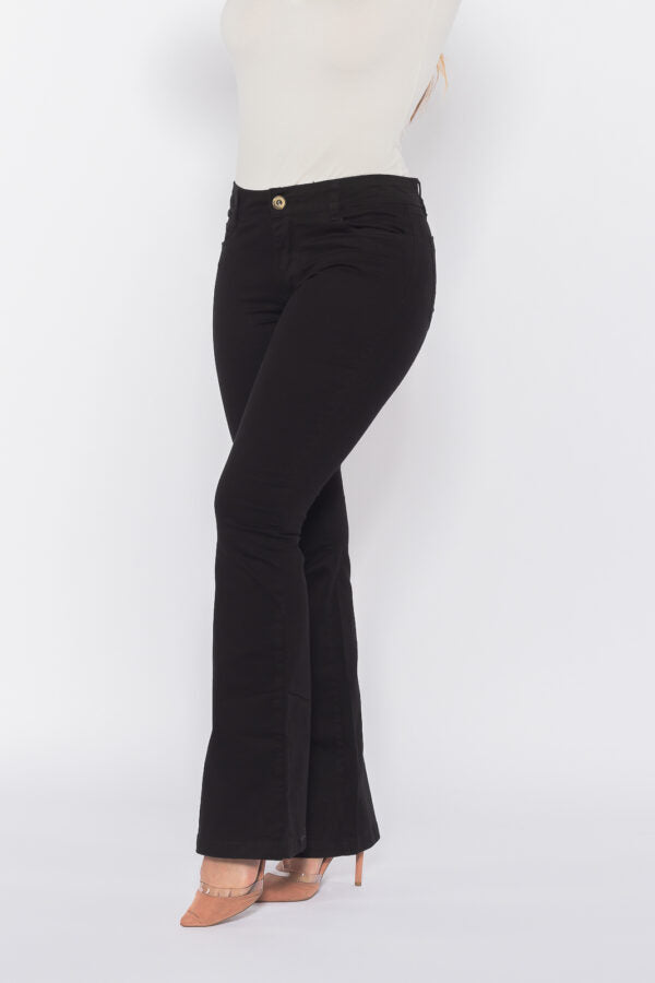 Calça Flare Preto Bella - Casa Vitrine