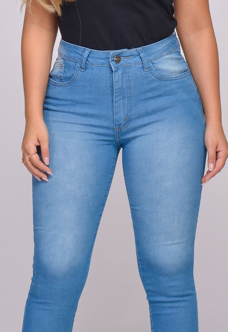 Calça Jeans Azul Claro Bella