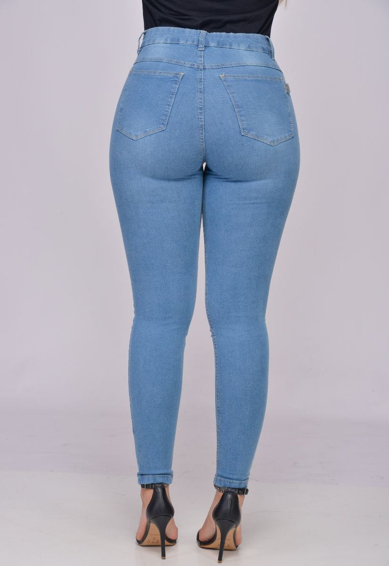 Calça Jeans Azul Claro Bella