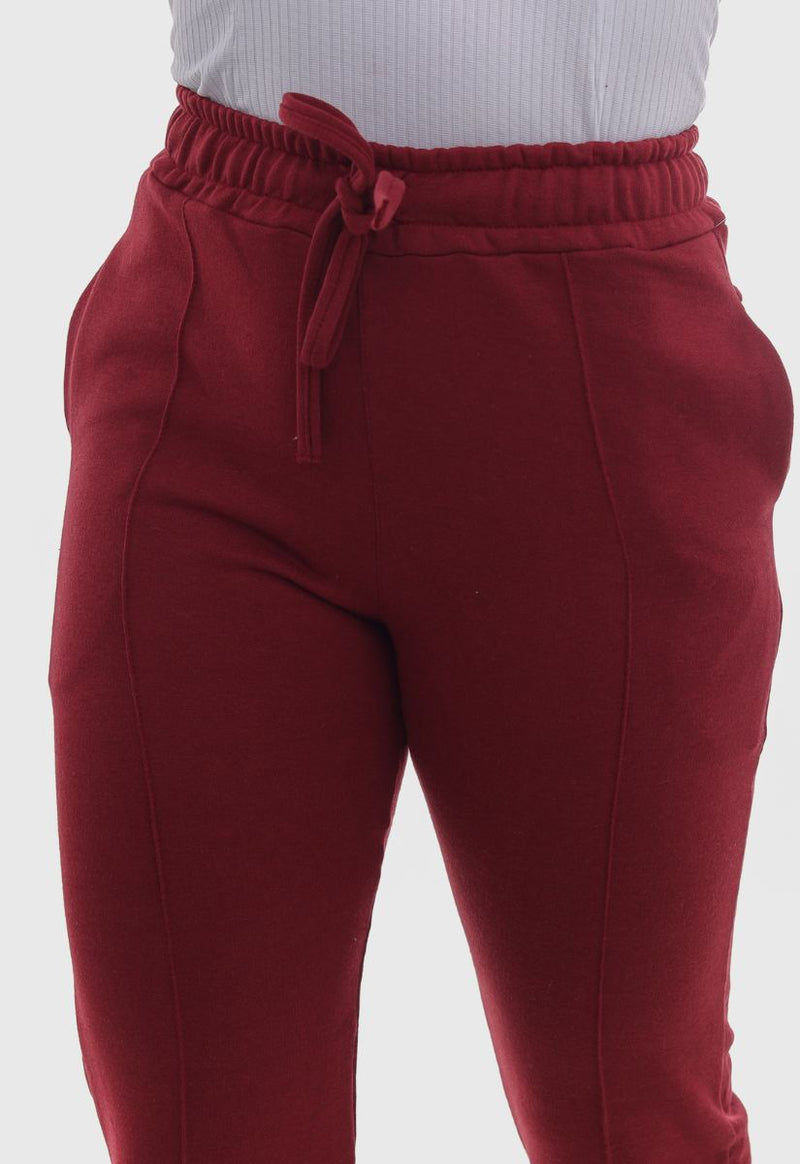 Calça Moletom Marsala