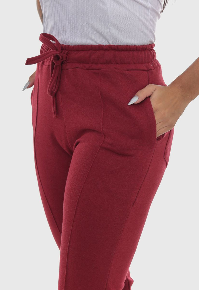 Calça Moletom Marsala