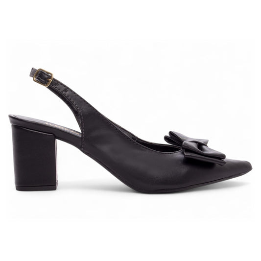 Scarpin slingback preto