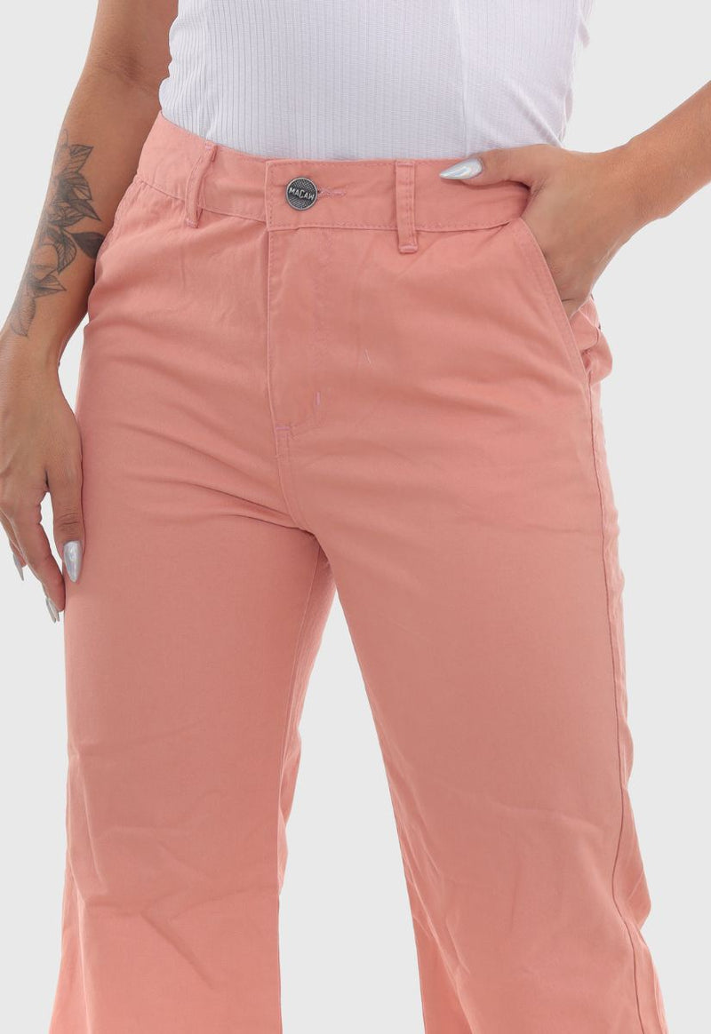 Calça Feminina Wide Leg Rose