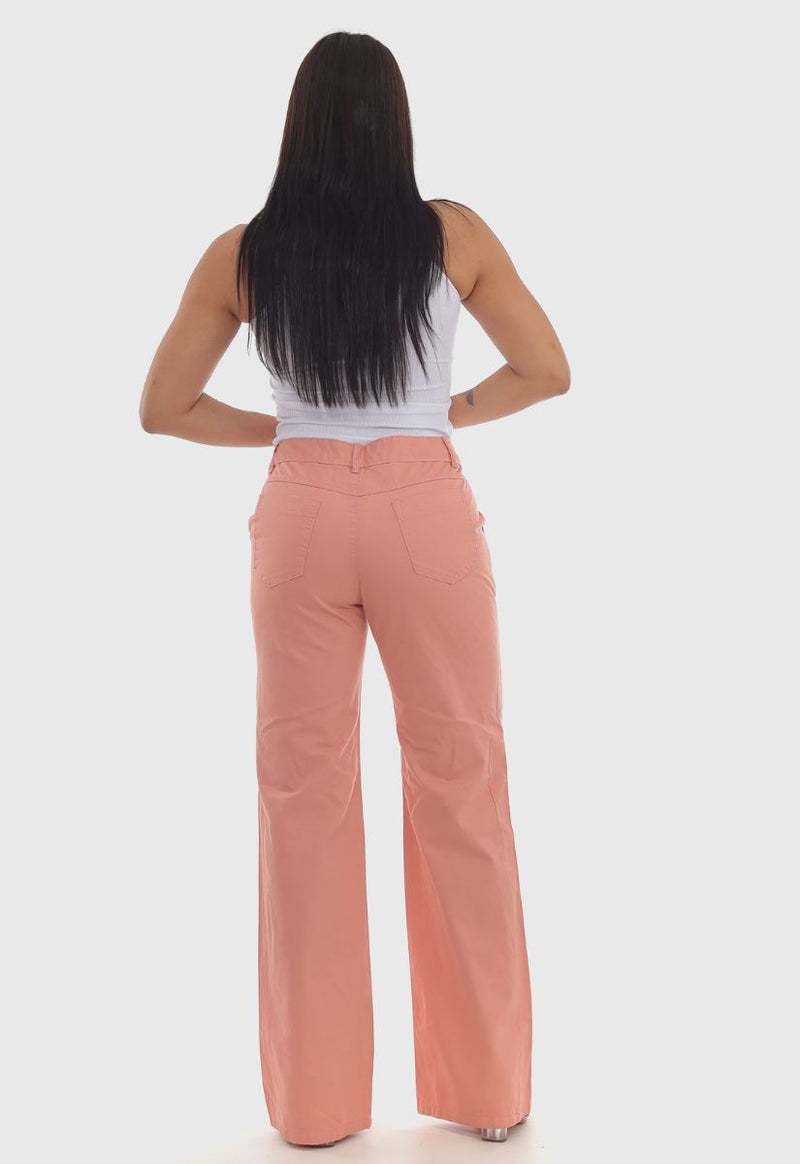 Calça Feminina Wide Leg Rose